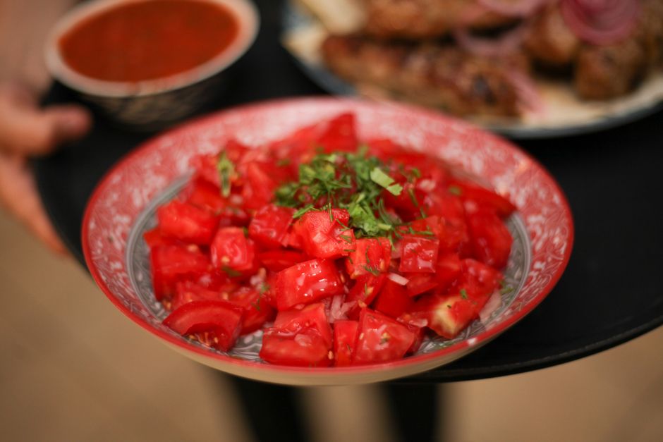 Salade de tomates de saison