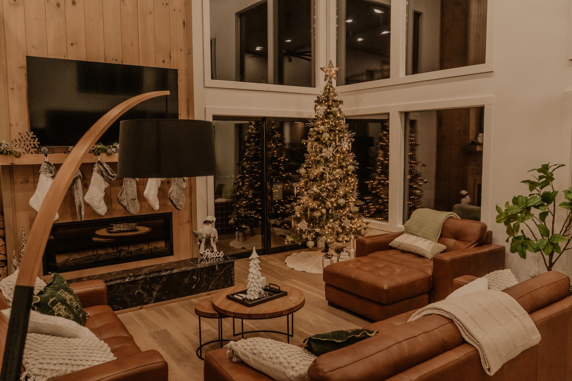 Déco de Noël : idées pour un salon chaleureux